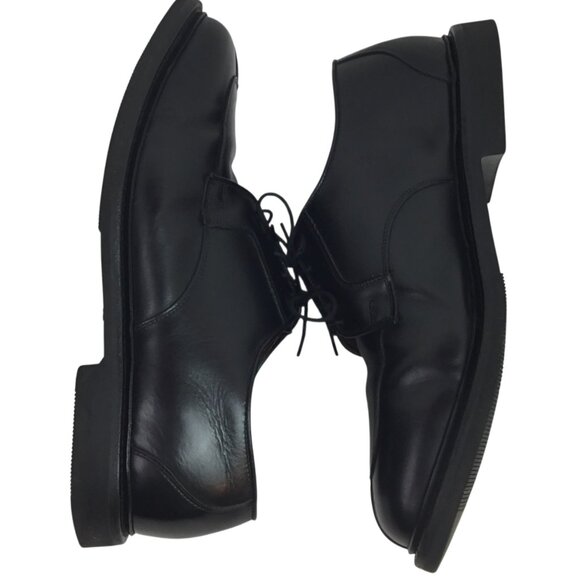 Allen Edmonds Classic Ashton Split Toe Mens 10 Leather Oxford Dress Shoes Black - Picture 3 of 12